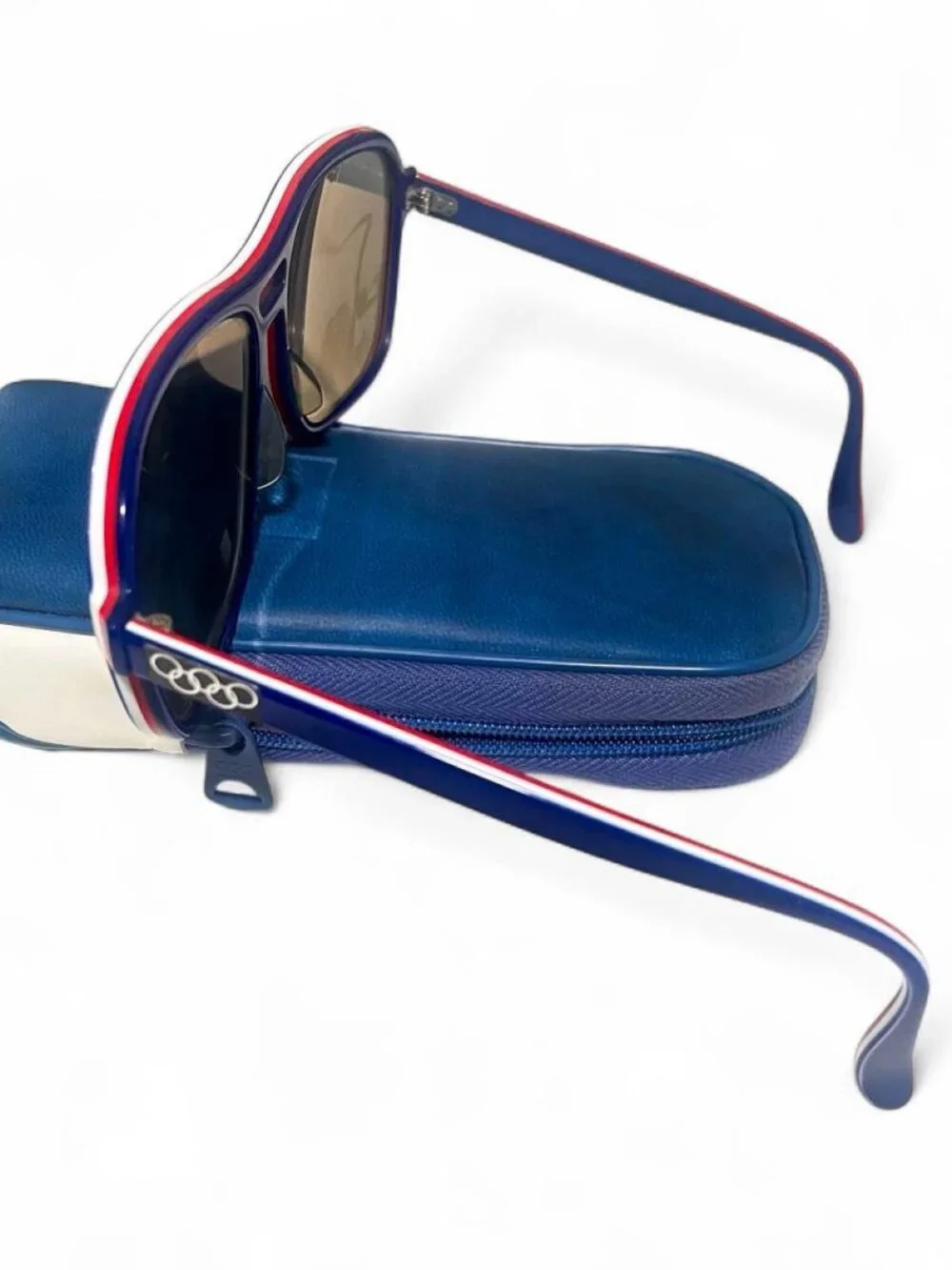 Vintage B&L Ray Ban USA Vagabond Olympic Games G31 Full Mirror Sunglasses 70s